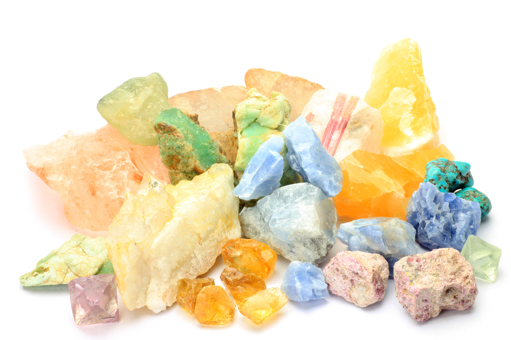 various nature stones