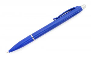青いペン