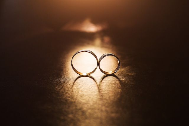 愛・結婚指輪Two wedding rings
