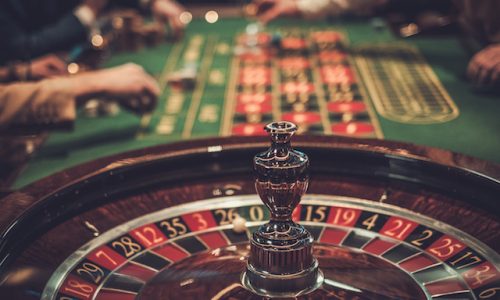 物・現象・ルーレット、ギャンブルGambling table in luxury casino